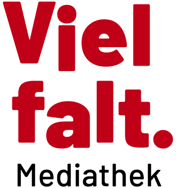 Schriftgrafik: Vielfalt.Mediathek