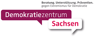 Schriftgrafik: Demokratiezentrum Sachsen
