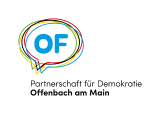Logo Partnerschaft für Demokratie Stadt Offenbach am Main