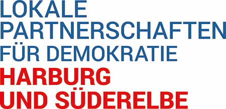 Logo Partnerschaften für Demokratie Hamburg Harburg und Süderelbe